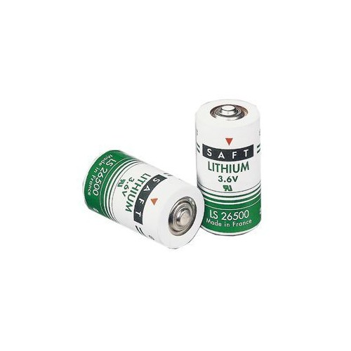 1583 Saft LS26500 LithiumBatterie C Baby 3,6V 7700mAh ohne LF 26x50,4 Produktbild Front View L