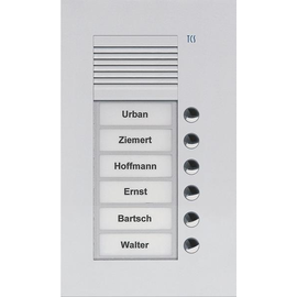 PUK06/1-EN TCS TORSTELLE 6 TASTEN ALU UP Produktbild