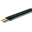 TELEFONFLACHLEITUNG 8-polig 100m Spule AWG28 schwarz (bn-bl-ge-gn-rt-sw-or-gr) Produktbild