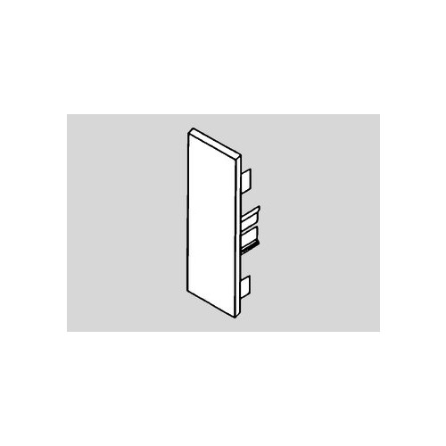 11198 GGK ENDSTÜCK LFG 40X60 REINWEISS HXB Produktbild Front View L