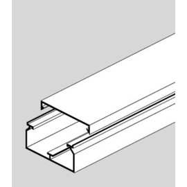 2864 GGK LFG 40X90 KABELKANAL LICHTGRAU HXB  INKL.KABELHALTEKLAMMERN Produktbild