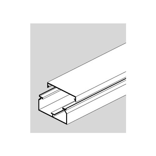 2864 GGK LFG 40X90 KABELKANAL LICHTGRAU HXB  INKL.KABELHALTEKLAMMERN Produktbild Front View L