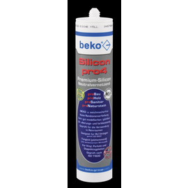 224 01 BEKO SILICON PRO4 DICHTMASSE TRANSPARENT 310ML Produktbild