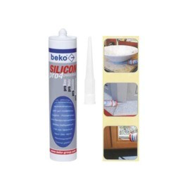 224 03 BEKO SILICON PRO4 DICHTMASSE LICHTGRAU 310ML Produktbild