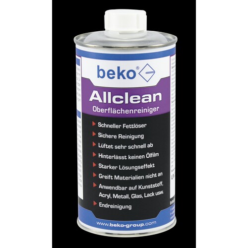 266 120 0500 BEKO ALLCLEAN OBERFLÄCHEN REINIGER 500ML Produktbild Front View L