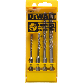 DT9700-QZ DEWALT SDS-PLUS EXTREME 2 HAMMERBOHRER SET 4-TLG (5,6,8,10) Produktbild