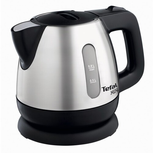 BI 8125 TEFAL MINI WASSERKOCHER 0,8-LITER/2200W EDELSTAHL-GEBÜRSTET Produktbild Front View L