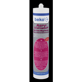 230 300 BEKO ACRYL-FUGENDICHTMASSE WEISS 310ML Produktbild