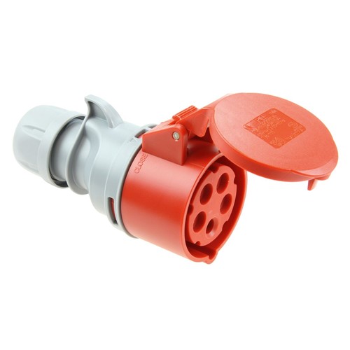 225-6TT PCE CEE TURBO SHARK KUPPLUNG 5X32A 6H SCHRAUBENLOS Produktbild Front View L