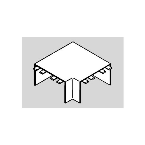 11890 GGK LFG 40/110 E RW ENDSTÜCK T40 B110 REINW.,PVC Produktbild Front View L