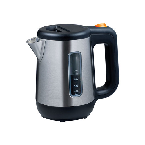 JKM076 Kenwood ATOM Wasserkocher 0,5 Liter 800W Schwarz/Edelstahl Produktbild Front View L