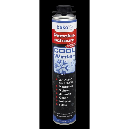 280756 BEKO PU-COOL WINTERSCHAUM 1- KOMPON.FÜR PISTOLE 750ML BIS -10 GRAD Produktbild Front View L