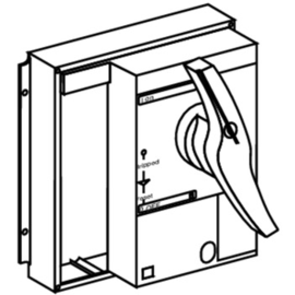 33863 Schneider E. DIREKTER DREHANTRIEB GRIFF: SCHW ARZ Produktbild