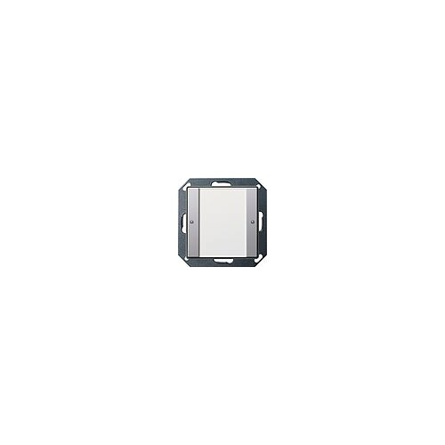 1283203 GIRA RUFTASTE 1FACH WOHNUNGSSTATION E22 FARBE ALUMINIUM Produktbild Front View L