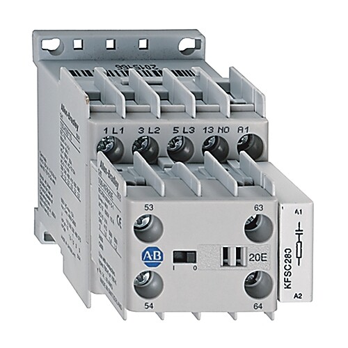 100-K05KF10 ALLEN BRADLEY Kleinschütz 2,2kW 5A 230VAC 1S HK Produktbild Front View L