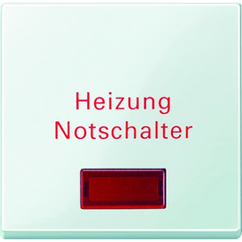 432919 MERTEN WIPPE HEIZUNG-NOTSCHALTER SYSTEM M POLARWEISS GLÄNZEND Produktbild