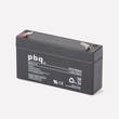 107776 PBQ BLEIGELAKKU FASTON 4,8mm 6V/1,2AH (LXBXH 97X25X51 MM) Produktbild