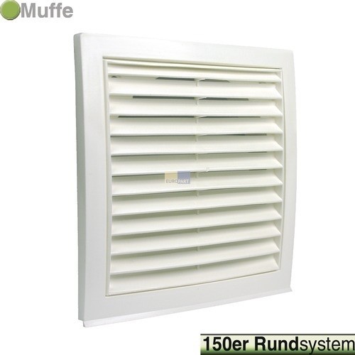 771785 EUROPART Aussengitter 150ER-SYSTEM RUNDANSCHLUSS Produktbild Front View L