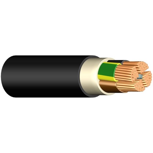 NYY-JZ 40X1,5 RE schwarz Messlänge Erdkabel Produktbild Front View L