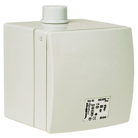 116406 WALTHER MONDO WANDSTECKDOSE 16A 4P 400V 6H IP44 Produktbild front M