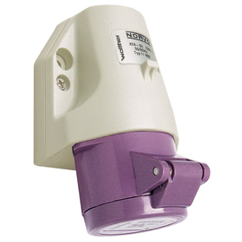 10150 WALTHER NORVO WANDSTECKDOSE 16A 3P 24V IP44 Produktbild front M