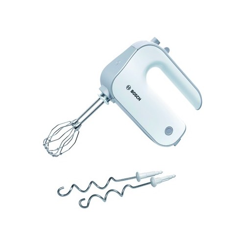 MFQ 4030 BOSCH Handmixer 500W 5-Schaltstufen Weiß/Silber Produktbild Front View L