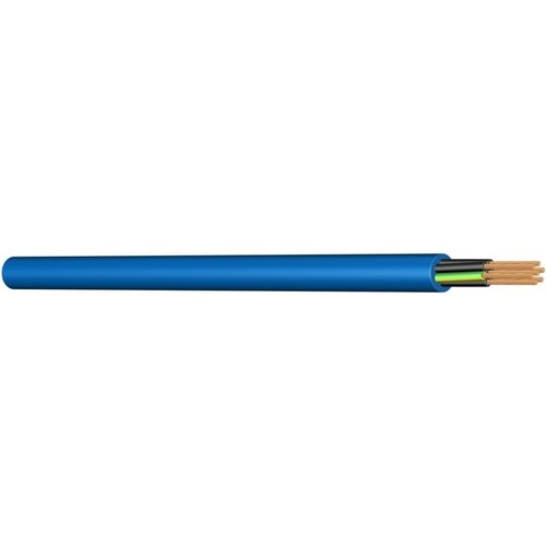 YSLY-JZ EB 5X1,5 blau Messlänge PVC-Steuerleitung eigensicher Produktbild Front View L
