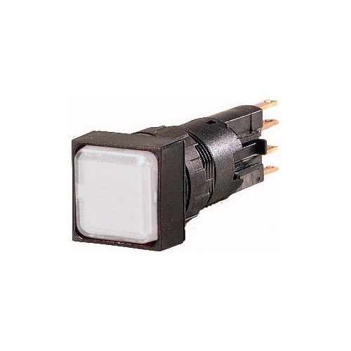 88059 EATON Q18LF-WS/WB LEUCHTMELDER MIT GLÜHLAMPE WEISS 24V IP65 Produktbild Front View L