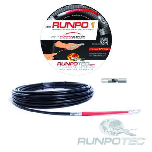 Runpotec Spirale Runpogleiter MET L = 15m 4mm