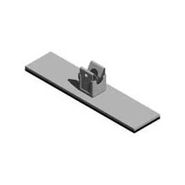 920860 PROEPSTER LEITUNGSHALTER M. MAGNETPLATTE U. NIRO-CLIP V2A 180X40MM Produktbild