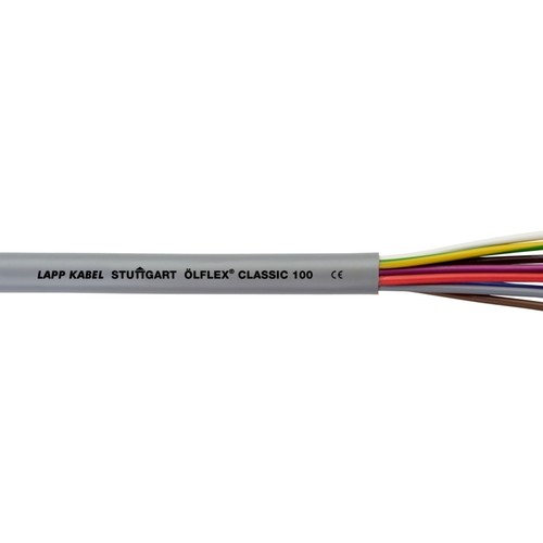 00101103 ÖLFLEX CLASSIC 100 5G10 grau PVC-Steuerleitung fbg. Adern Produktbild Front View L