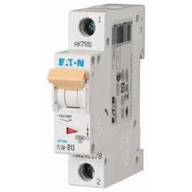 242227 EATON PLSM-D13-MW LEITUNGSSCHUTZ SCHALTER 13A 1-POLIG 1TE 10KA Produktbild