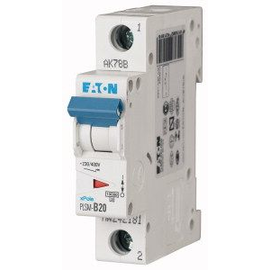 242230 EATON PLSM-D20-MW LEITUNGSSCHUTZ SCHALTER 20A 1-POLIG 1TE 10KA Produktbild