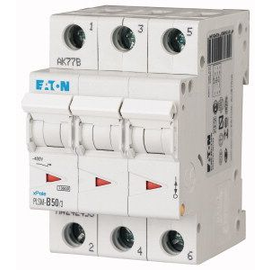 242453 EATON PLSM-B50/3-MW LEITUNGSSCH. SCHALTER 50A 3-POLIG 3TE 10KA Produktbild front M