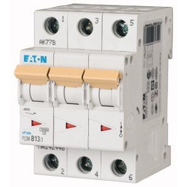 242495 EATON PLSM-D13/3-MW LEITUNGSSCH. SCHALTER 13A 3-POLIG 3TE 10KA Produktbild front M