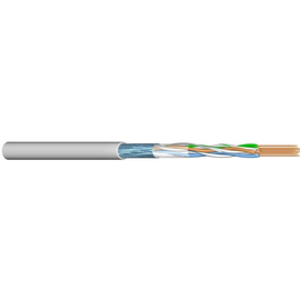 Cat5+LAN200 4X2XAWG24 FRNCgrau Messlänge halogenfrei mit Folienschirm Produktbild