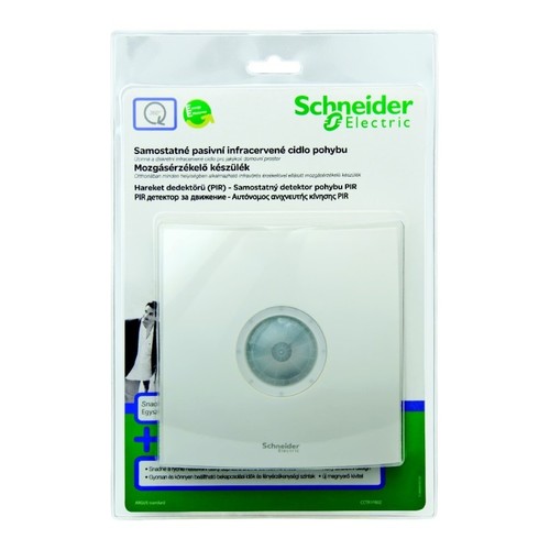 CCT56P002 Schneider E. ARGUS 360 DECKEN BEWEGUNGSMELDER STANDARD WEISS 7,4M IP20 Produktbild Front View L