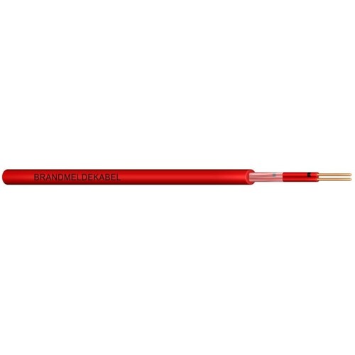 JB-YY 2X0,8 ROT (BM-YY) 100m Ring Brandmeldekabel Produktbild Front View L
