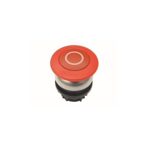 216720 EATON M22-DP-R-X0 PILZDRUCKTASTE BESCHRIFTET ROT Produktbild Front View L