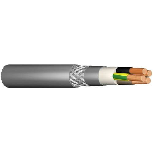 SLCM-JZ 4X10 grau 0,6/1KV Messlänge Motoranschlussleitung geschirmt Produktbild Front View L