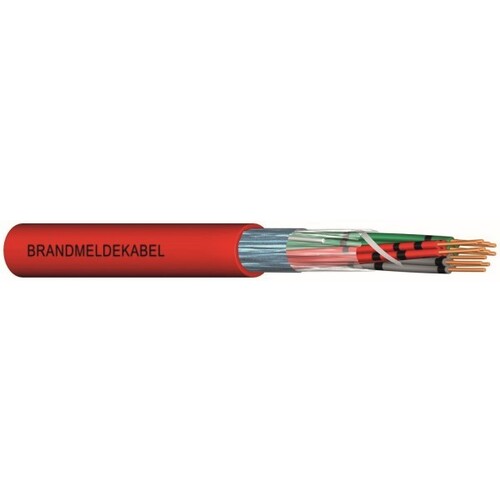 JB-H(ST)H 4X2X0,8 E30/E90 BMK rot Brandmeldekabel halogenfrei Produktbild Front View L