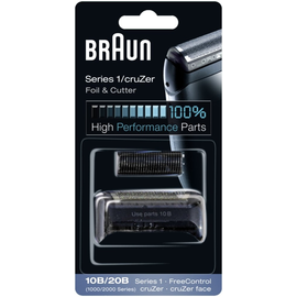 382584 Braun Kombipack 10B Folie + Block schwarz Produktbild