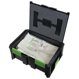220394 Haupa SysCon Aktionspaket Kabelbinder natur 1700-teilig Produktbild front M