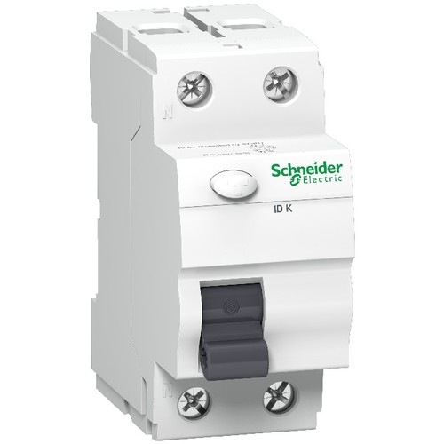 A9Z05225 Schneider E. Fehlerstromschutz- schalter K60 FI 2P 25A 30MA KL.AC Produktbild Front View L