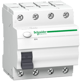 A9Z05463 Schneider E. Fehlerstromschutz- schalter K60 FI 4P 63A 30MA KL.AC Produktbild front M