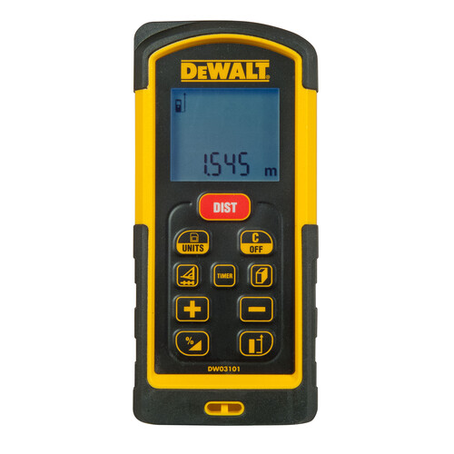 DW03101-XJ DEWALT 100m Laser- Distanzmesser XR Produktbild Front View L