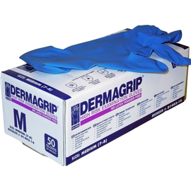 4103-08 DERMAGRIP Einweghandschuh High Risk Grösse 7-8 Packungsi. 50 Stk. Produktbild