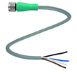 034442 Pepperl & Fuchs Kabeldose gerade V1-G-5M-PUR M12 / freies Ende Produktbild front S
