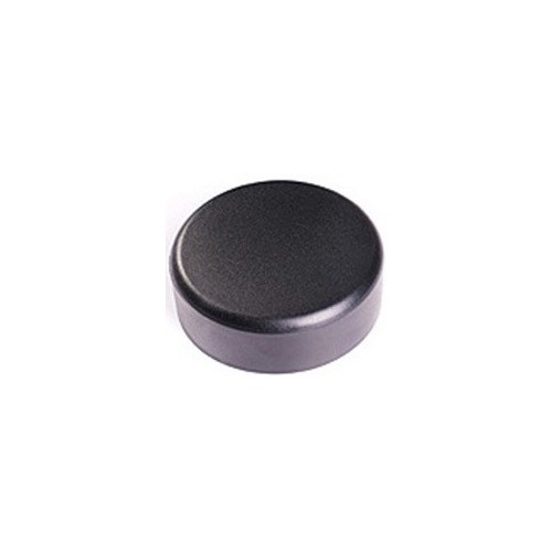 EP727-04/10 SCHURRER Deckenverteilerdose schwarz, d=72mm, h=22mm Produktbild Front View L