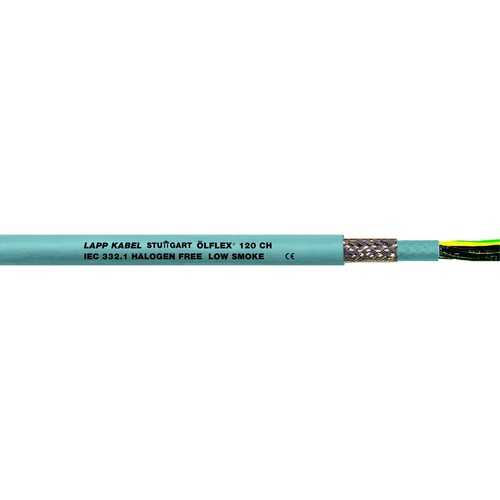 1022304 ÖLFLEX 120 CH 4G1,5 geschirmt Steuerleitung halogenfrei kältebeständig Produktbild Front View L